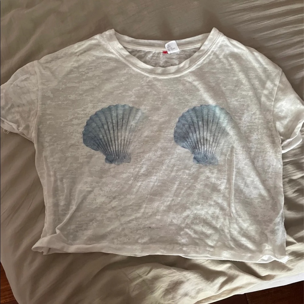 Mermaid crop top
